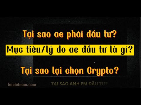 Ảnh bìa video: Tại sao anh em lại đầu tư?